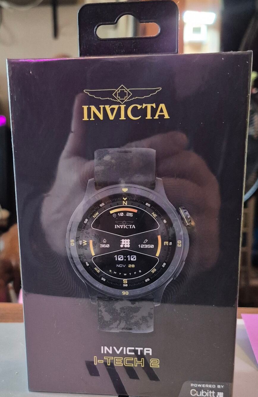 Invicta I-TECH 2 Smartwatch powered by Cubitt
SKU 0561